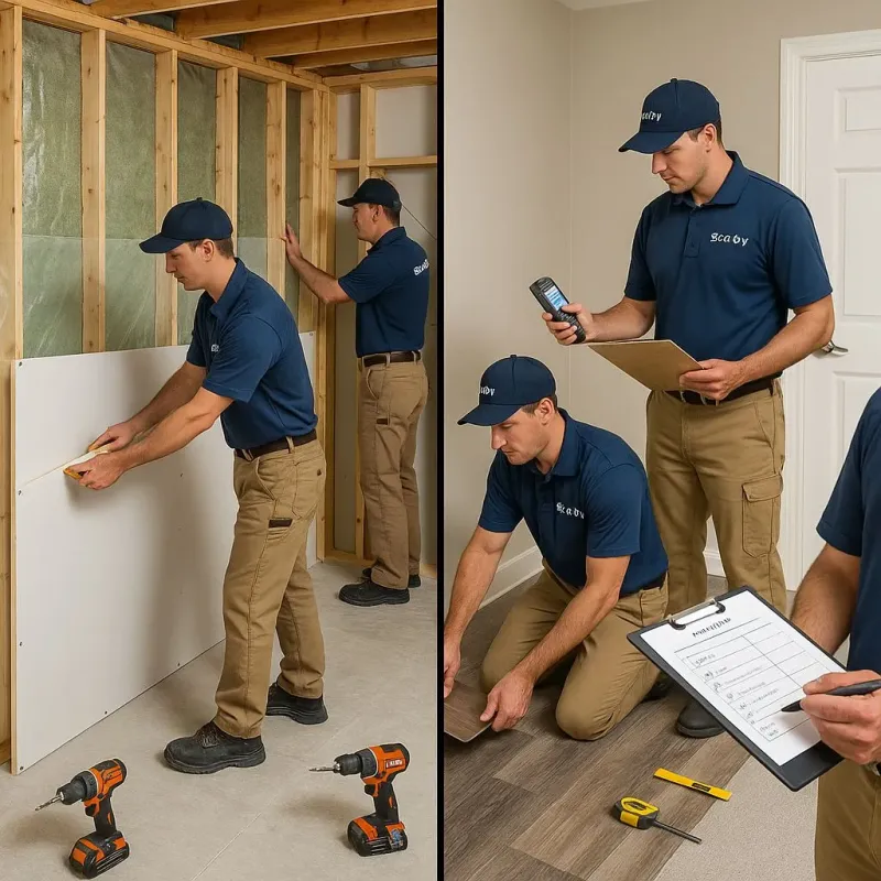 Repairs and Reconstruction process in LaPorte County, IN