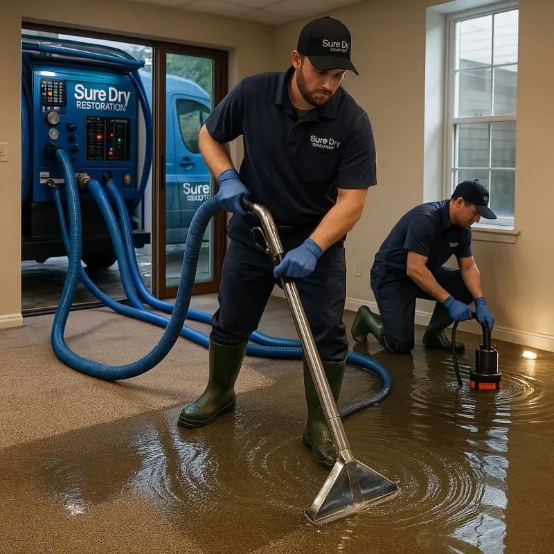 Water Extraction and Removal process in LaPorte County, IN